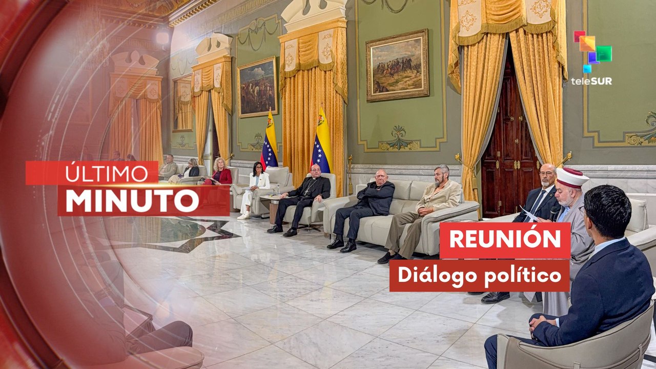 Pdta. (E) Delcy Rodríguez se reunió con líderes religiosos