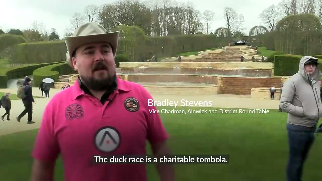 Crowds go quackers at Easter duck race