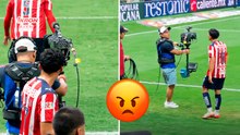 Chivas: Richard Ledezma se viraliza por enojarse con camarógrafo por hacer su trabajo