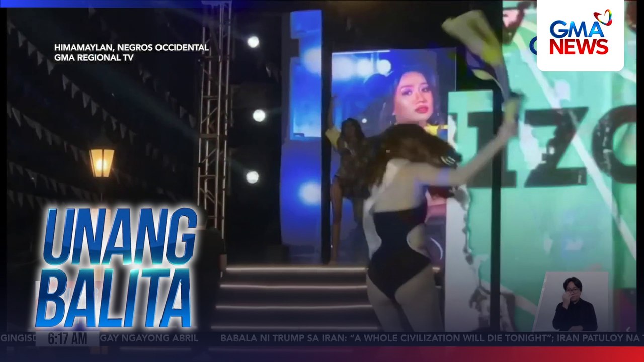 Beauty pageant candidate, nahulog mula sa stage | Unang Balita