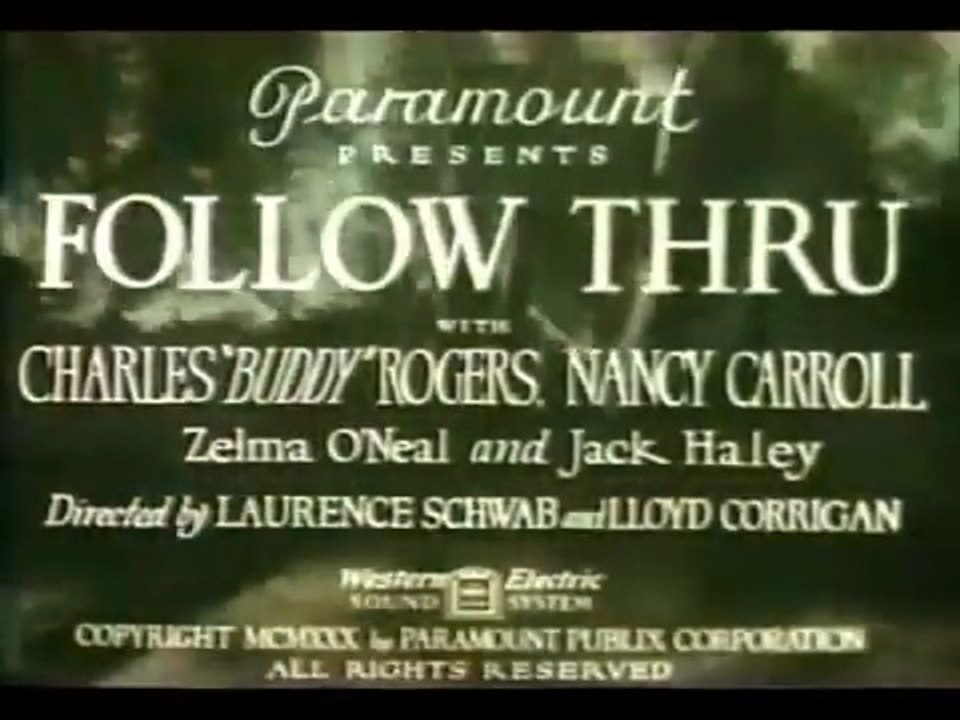 Follow Thru (1930)