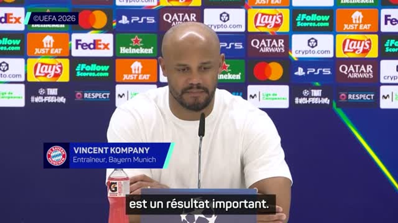 Bayern Munich - Kompany : "Une victoire au stade Bernabéu est toujours importante"