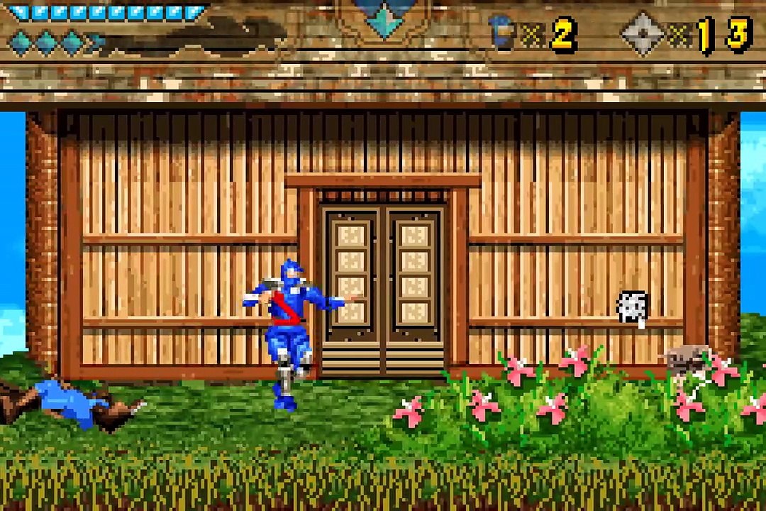 The Revenge of Shinobi Gameplay - GBA