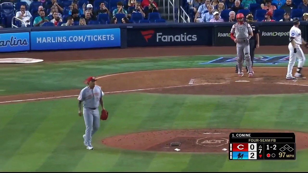 Primer ponche de José Franco en MLB