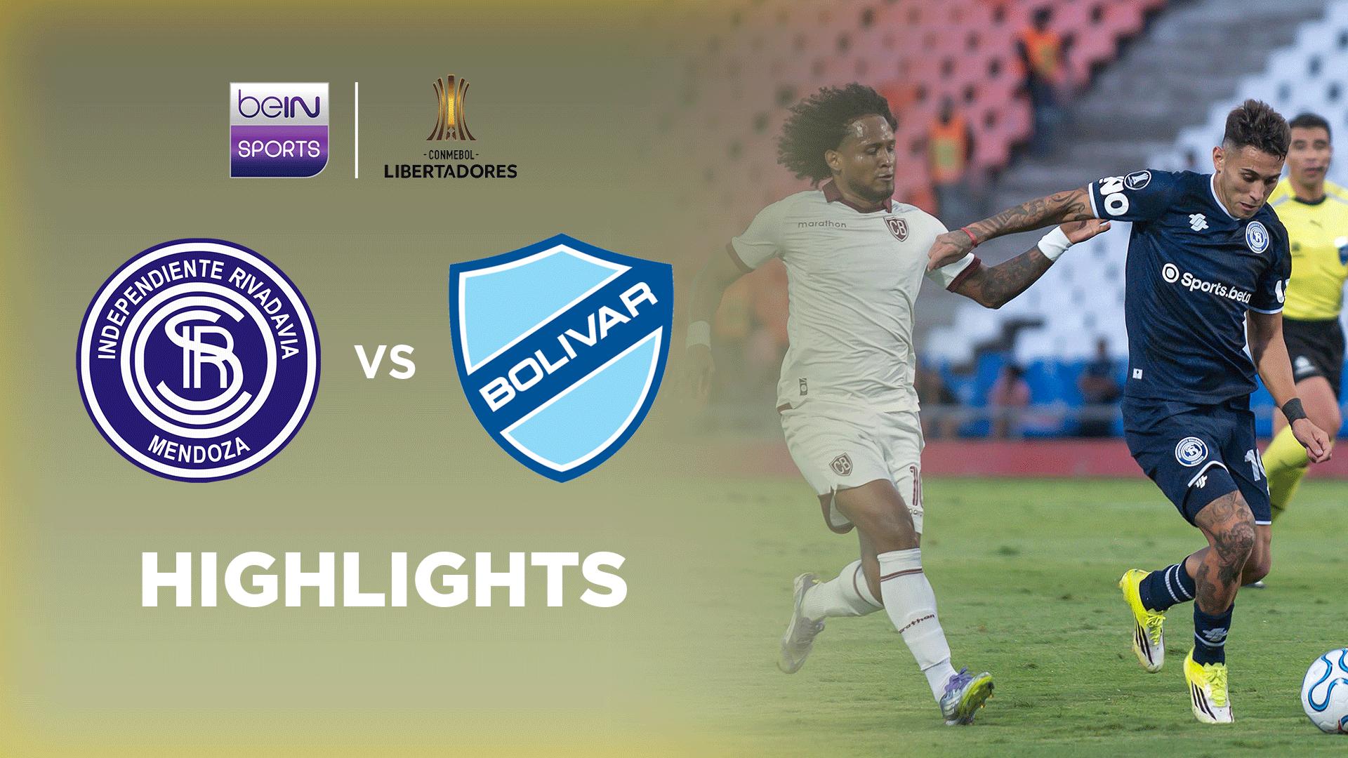 Independiente Rivadavia v Bolivar | Copa Libertadores 26 | Match Highlights