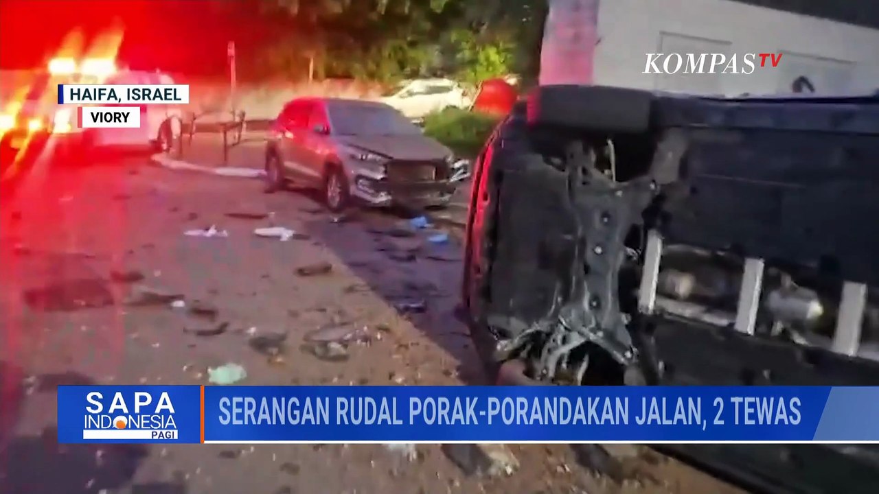 Saling Balas! Rudal Iran Hantam Haifa, Infrastruktur Hizbullah di Lebanon Diserang Israel