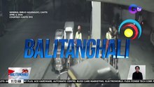 2 staff ng gasolinahan, ninakawan ng 2 lalaking sakay ng motorsiklo; mga suspek, naaresto kalaunan matapos makipaghabulan sa mga pulis | Balitanghali