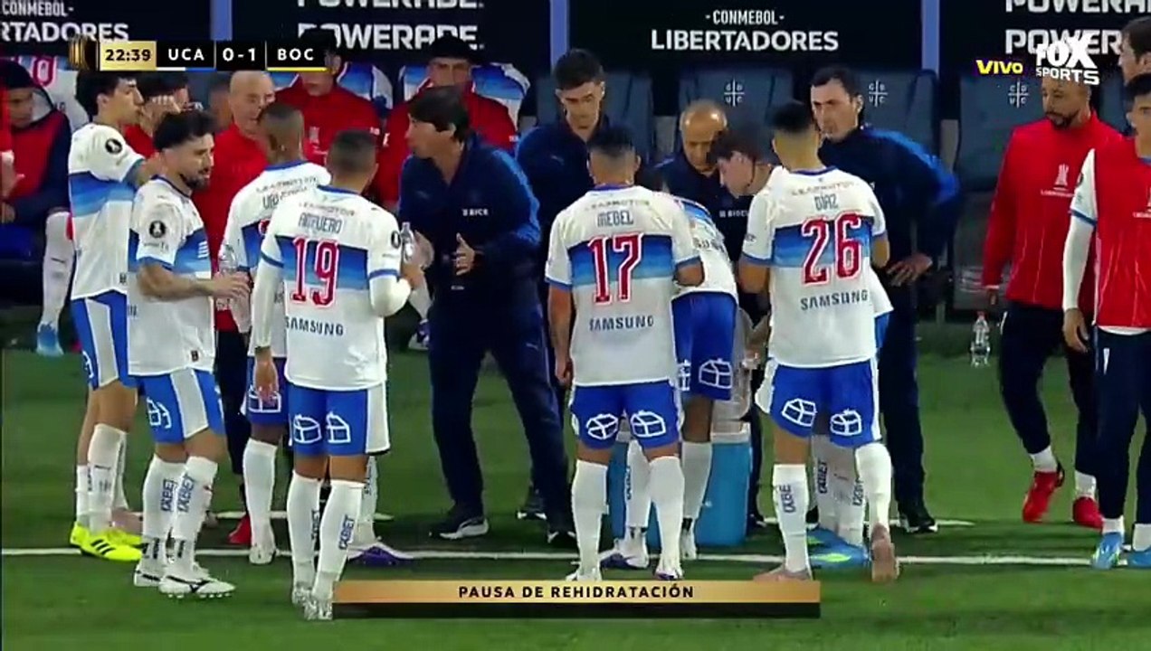 U. Católica 1 vs Boca Juniors 2 | 1T | Fecha 1 | Copa Libertadores 2026.