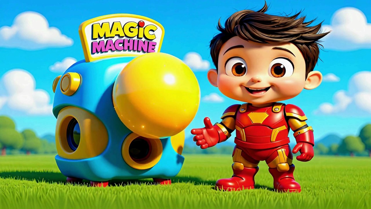 Magic Color Machine! 🌈 What Comes Out? Learn Colors with Kabir | EPISODE 3
