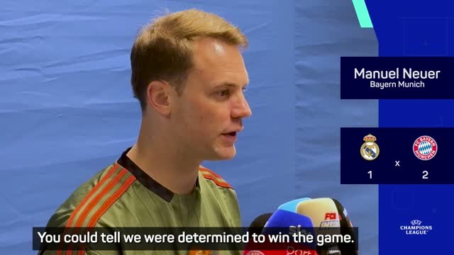 Neuer hails Bayern team ethic in win at Real Madrid
