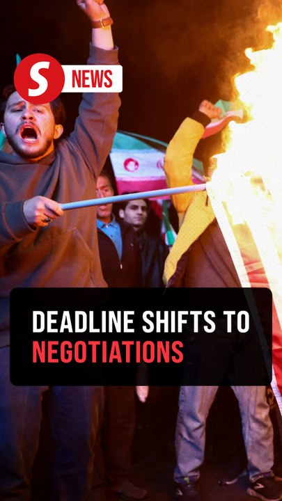 Crowds celebrate in Tehran streets after Trump agrees to two-week Iran ceasefire