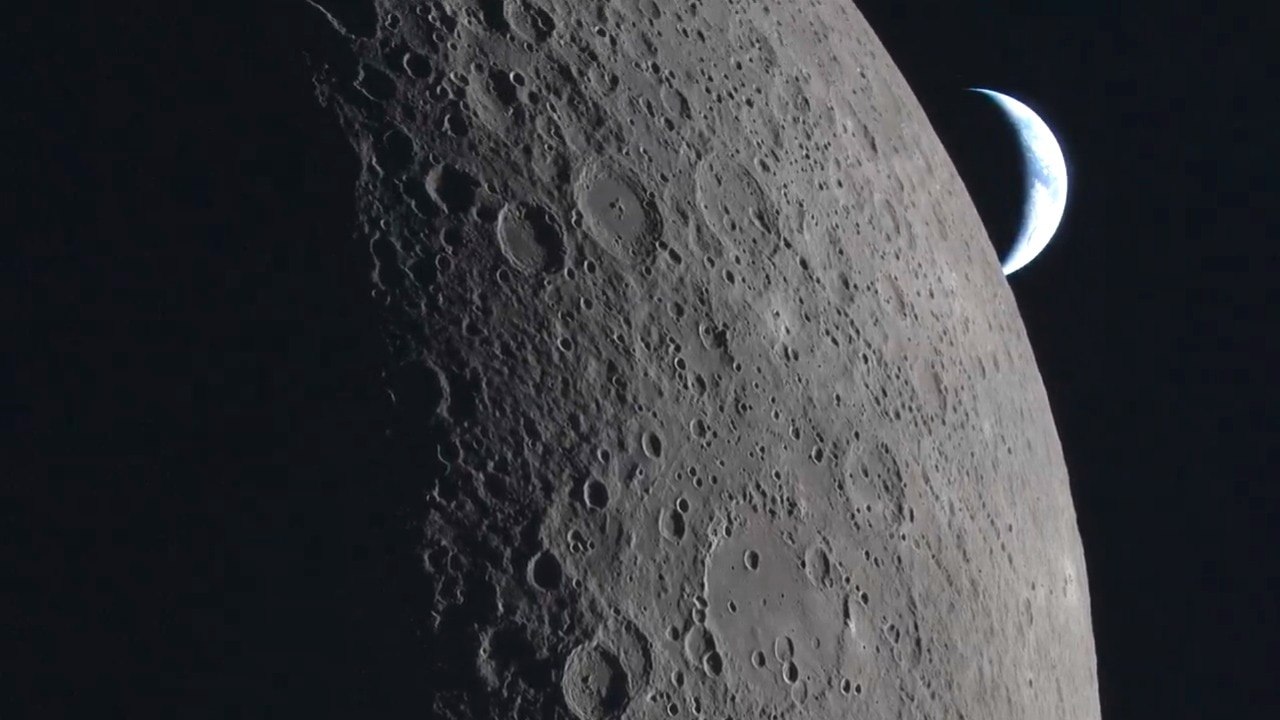 Not just a phase: Nasa shares stunning video of Moon’s far side from Artemis