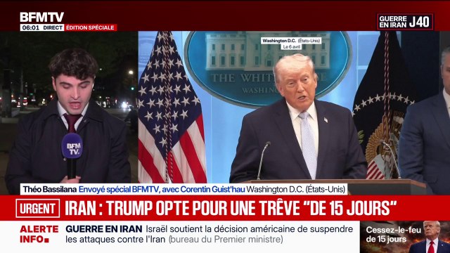 Guerre au Moyen-Orient: Donald Trump accepte un cessez-le-feu avec l'Iran de deux semaines sous condition, la réouverture du détroit d'Ormuz