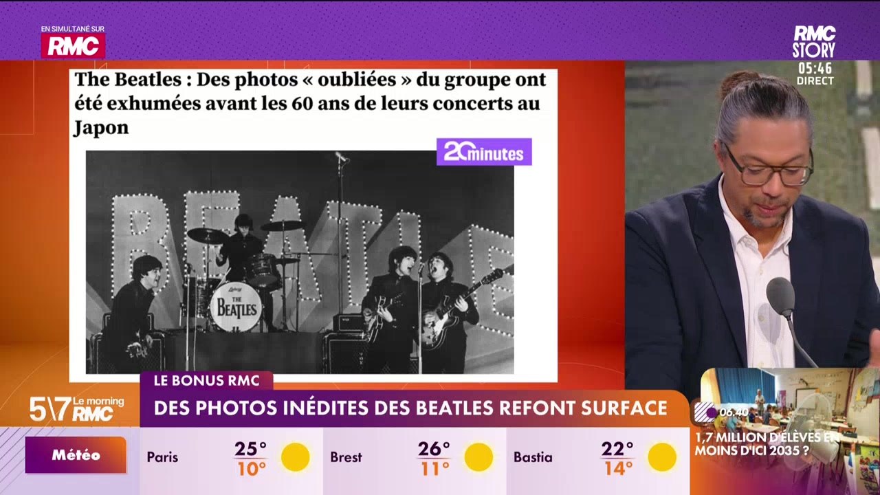 Le bonus RMC : Des photos inédites des Beatles refont surface - 08/04