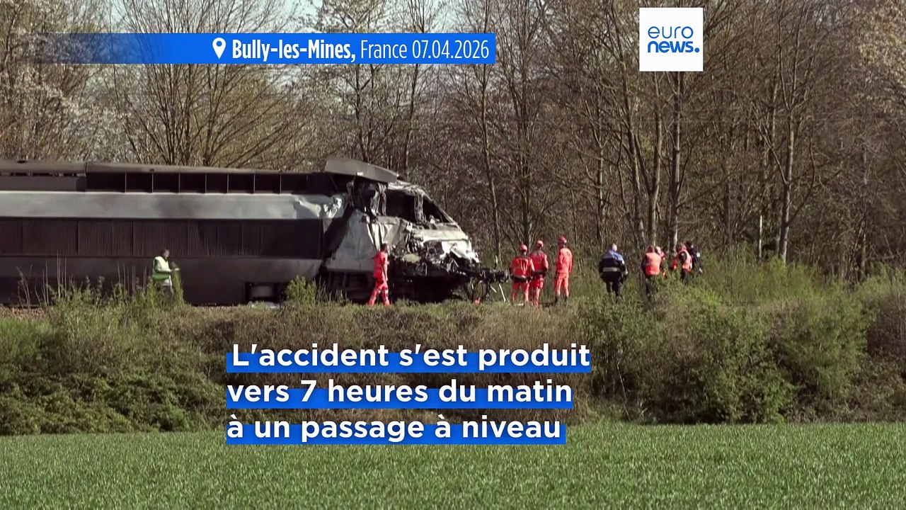 Un accident entre un TGV et un poids lourd dans le Pas-de-Calais fait un mort et plusieurs blessés