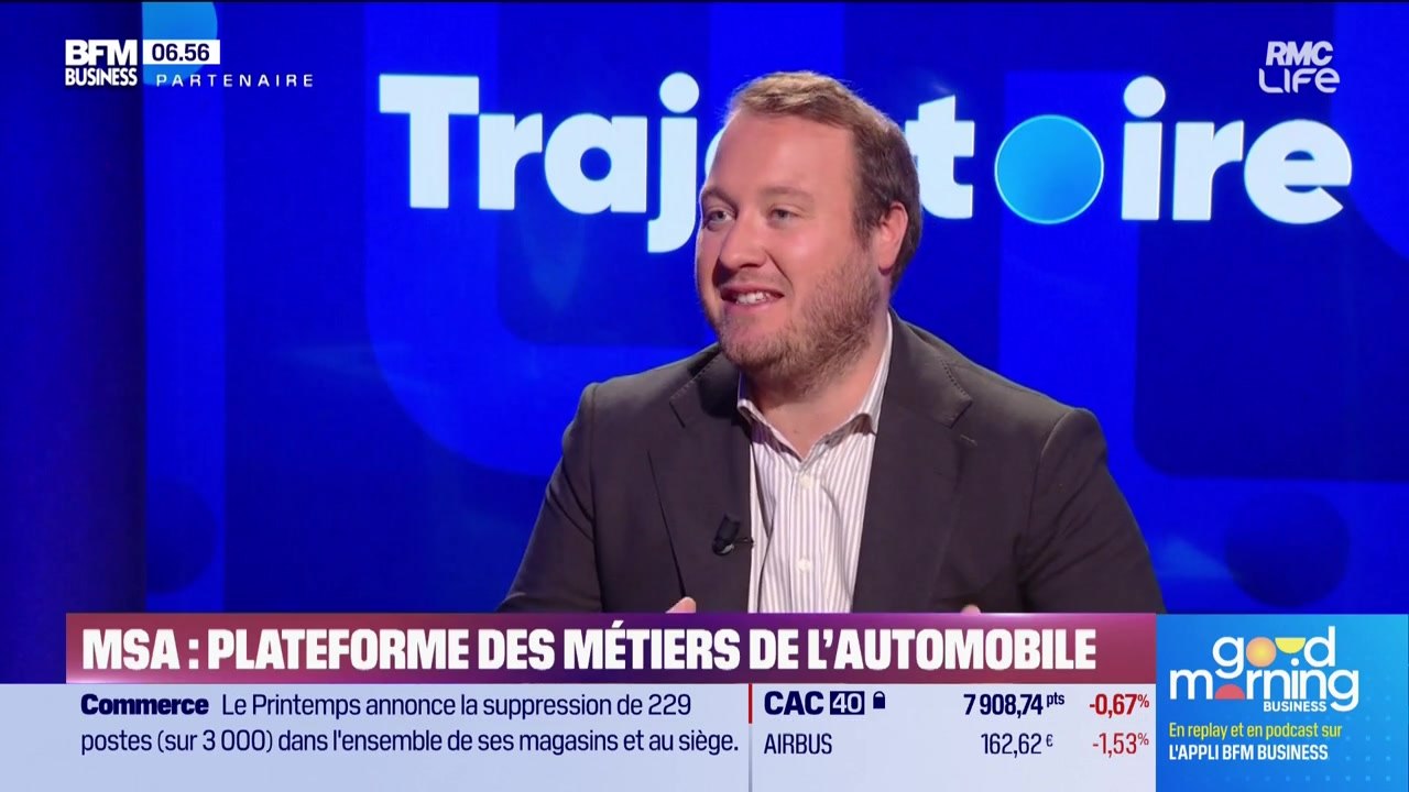 Trajectoire : MSA, plateforme des métiers de l'automobile - 08/04