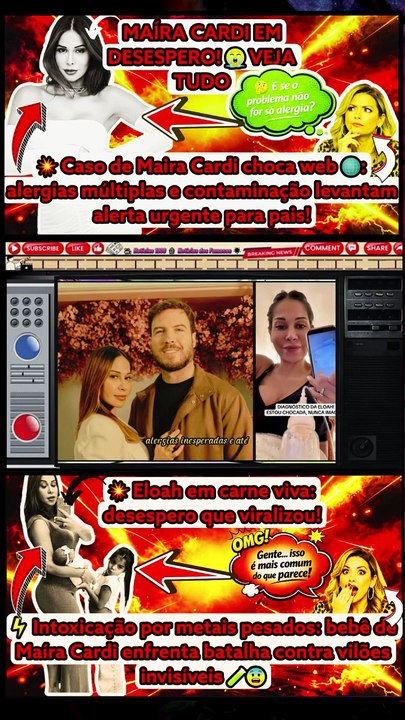 🚨😢 #MairaCardi desabafa sobre crise da filha 💔 e levanta alerta importante para mães e famílias brasileiras! 😢Notícias 100 notícias dos Famosos