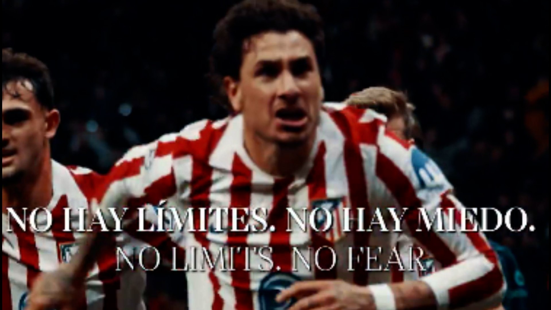 "No hay miedo... Su campo. Nuestro momento"<br>