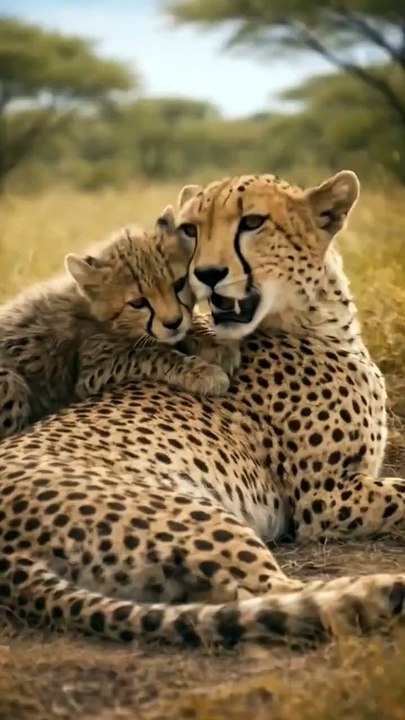 She doesn't teach survival with fear.  She teaches it with love