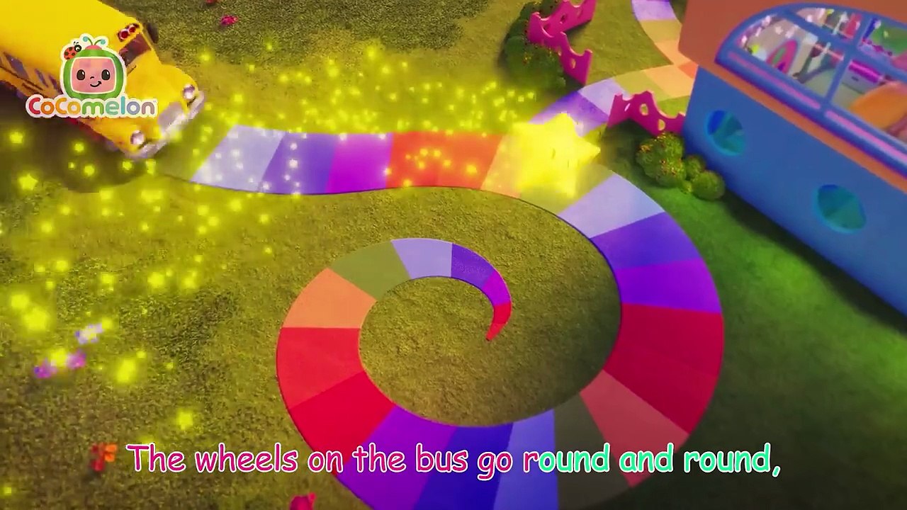 Wheels on the Lullaby Bus! ⭐  NEW 🚍 JJ's Animal Time  CoComelon Nursery Rhymes & Kids Songs