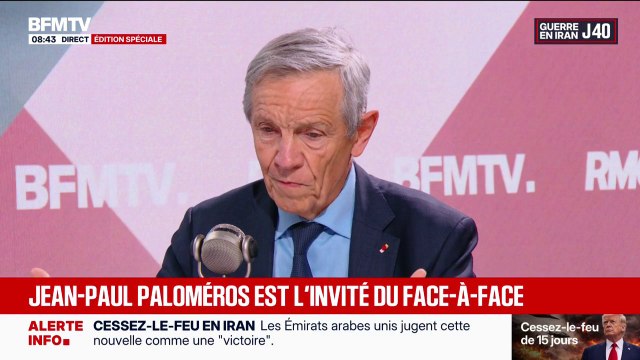 Guerre au Moyen-Orient: pour Jean-Paul Paloméros, ancien chef d'état-major de l'armée de l'Air, “si le régime iranien tombait, il y aurait un vrai espoir de paix”