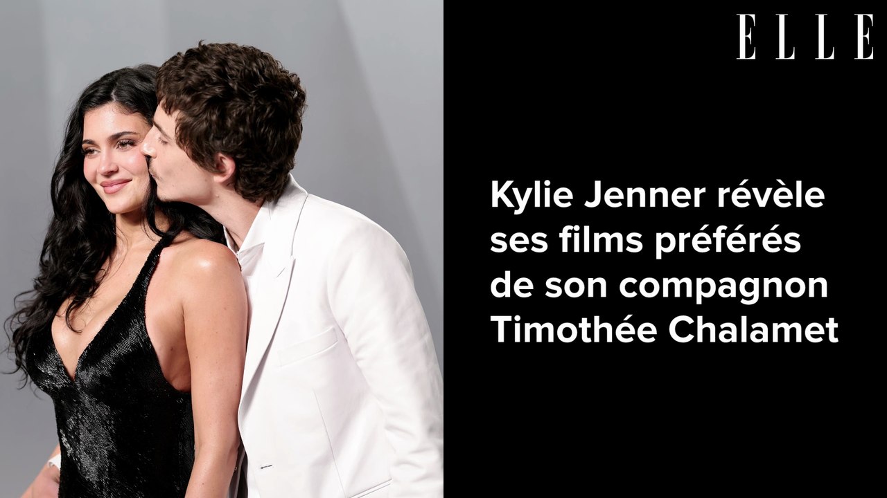 Kylie Jenner révèle ses films préférés de son compagnon Timothée Chalamet