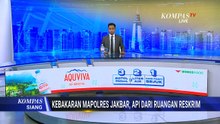 Ruang Kantor Satreskrim di Mapolres Jakbar Kebakaran | KOMPAS SIANG