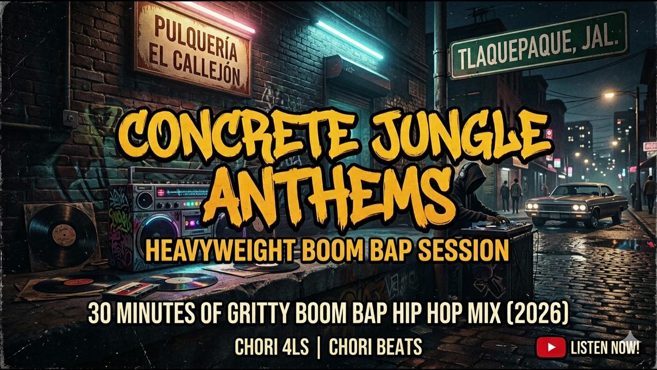 Golden Cuts | 30 Minutes of Gritty Boom Bap hip hop | mix 2026 | Prod CHORI 4LS 'CHORIK BEATS