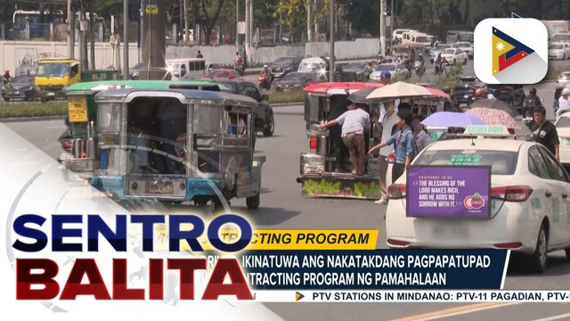 Service contracting program ng LTFRB sa PUV drivers, aarangkada na sa April 15; ilang jeepney driver at transport leader, ikinatuwa ang naturang hakbang | ulat ni Bernard Ferrer