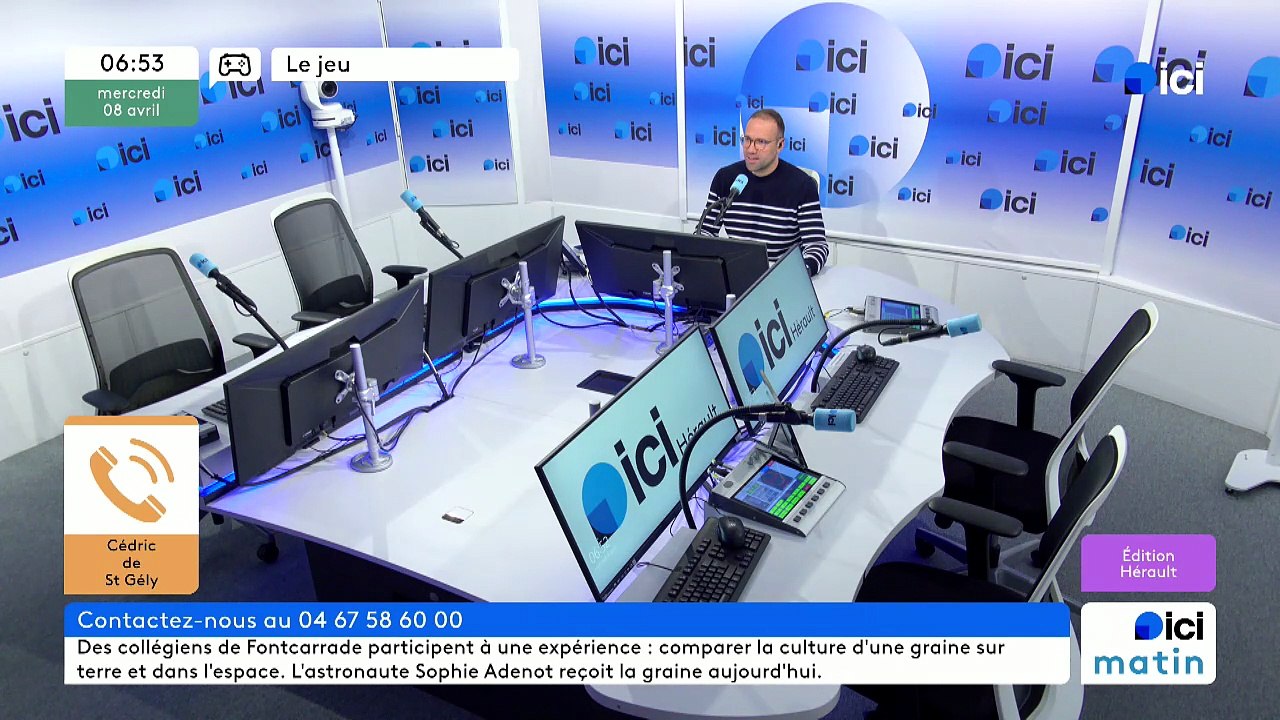 08/04/2026 - ici matin par ici Hérault en vidéo