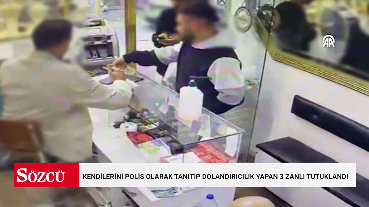 Osmaniye'de kendilerini polis olarak tanıtıp dolandırıcılık yapan 3 zanlı tutuklandı
