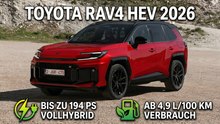 Toyota RAV4 HEV Emotional Red (2026) – Hybrid, Komfort & Preise