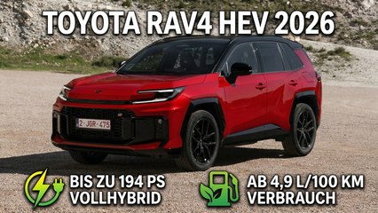 Toyota RAV4 HEV Emotional Red (2026) – Hybrid, Komfort & Preise