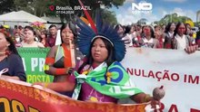 Brasil: milhares de indígenas marcham em Brasília por direitos à terra