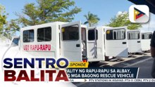 Island municipality ng Rapu-Rapu sa Albay, nakatanggap ng mga bagong rescue vehicle | ulat ni Paul Hapin - Radyo Pilipinas-Albay