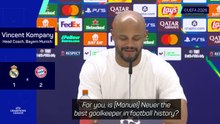Manuel Neuer 'one of the very few' great keepers - Kompany