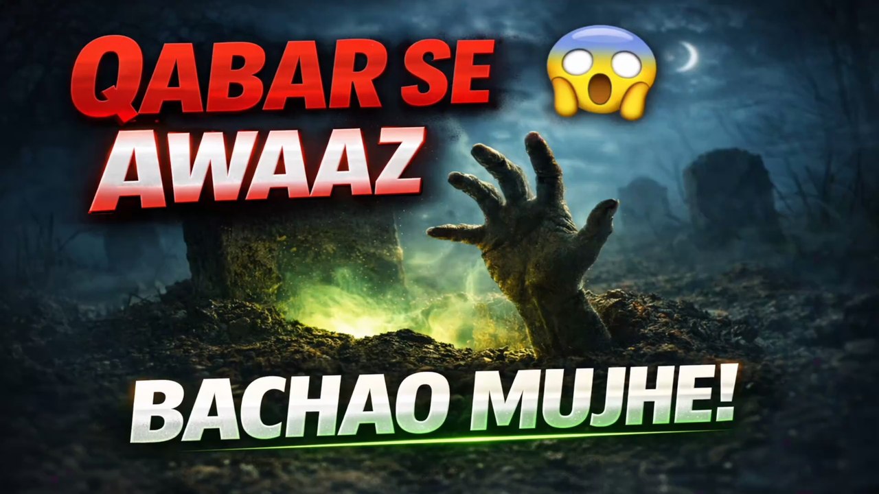 👉 Qabar Se Awaaz 😱 | Bachao Mujhe! | Khaufnaak Haqeeqat | Islamic Reminder