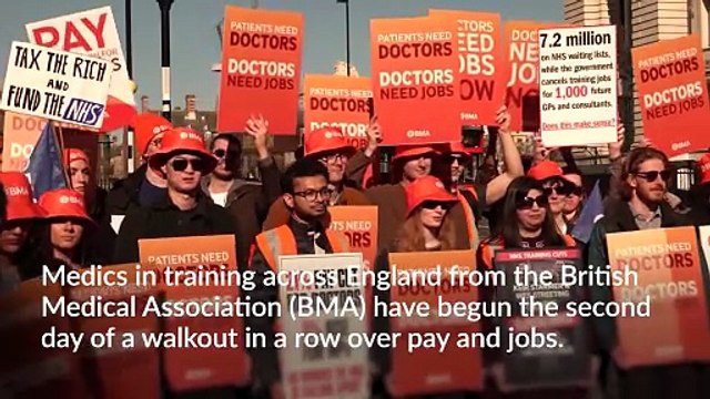 Doctor strikes ‘deliberately timed to cause havoc’, says NHS chief
