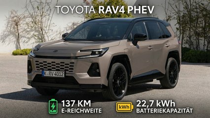 Toyota RAV4 PHEV in Avantgarde Bronze: Neuer Plug-in-SUV im Detail
