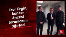 Erol Evgin, konser öncesi torunlarını ağırladı