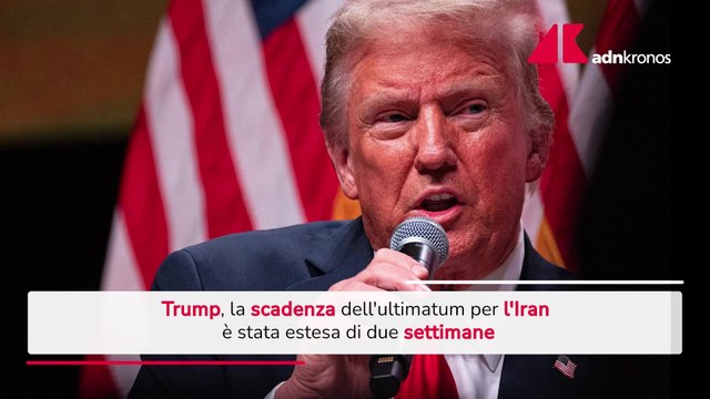Donald Trump estende di due settimane l'ultimatum all'Iran