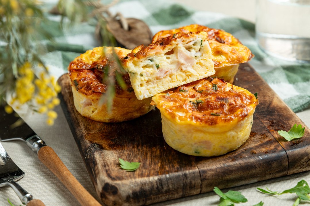 Pastelitos salados de pavo y queso (en freidora de aire)