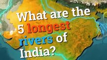 Top five Longest river in india
