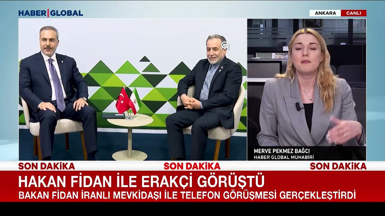 Dışişleri Bakanı Fidan, İranlı mevkidaşı Arakçi ile görüştü