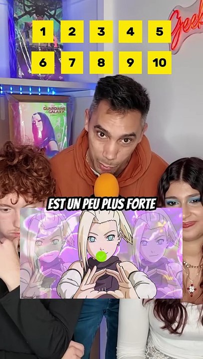 10 persos Naruto moins forts que Tenten