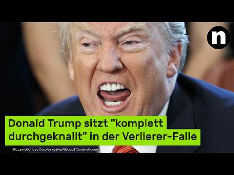 Trotz Waffenruhe im Iran-Krieg: Donald Trump sitzt 'komplett durchgeknallt' in der Verlierer-Falle