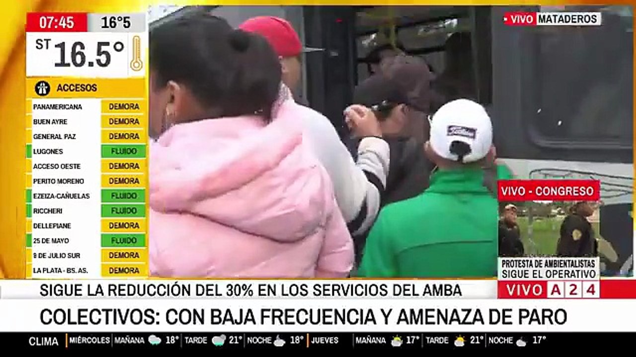 Colectivos al límite: subsidios a medias, servicio recortado y pasajeros atrapados en una crisis sin solución