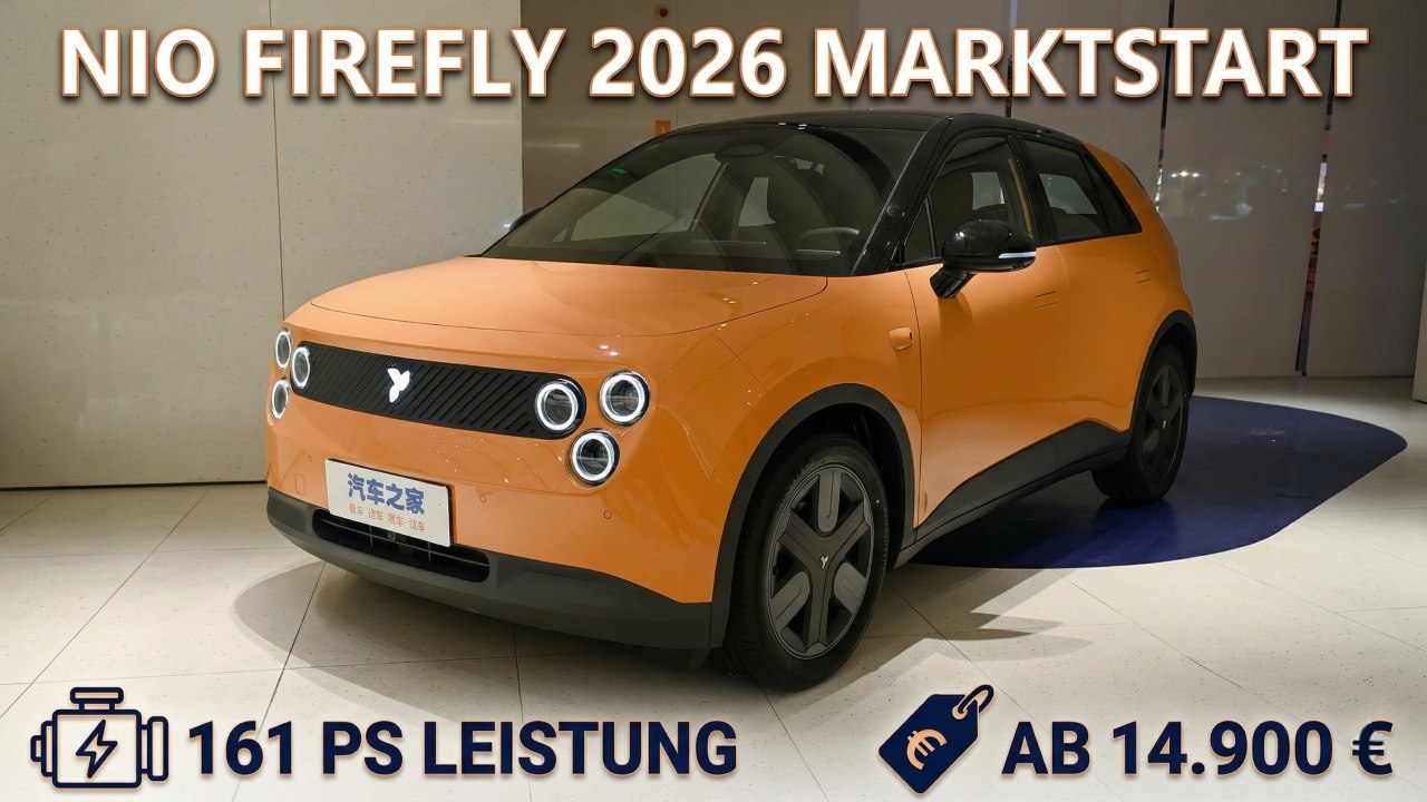 2026 Nio Firefly Technikcheck: City-EV mit Upgrade bei Technik