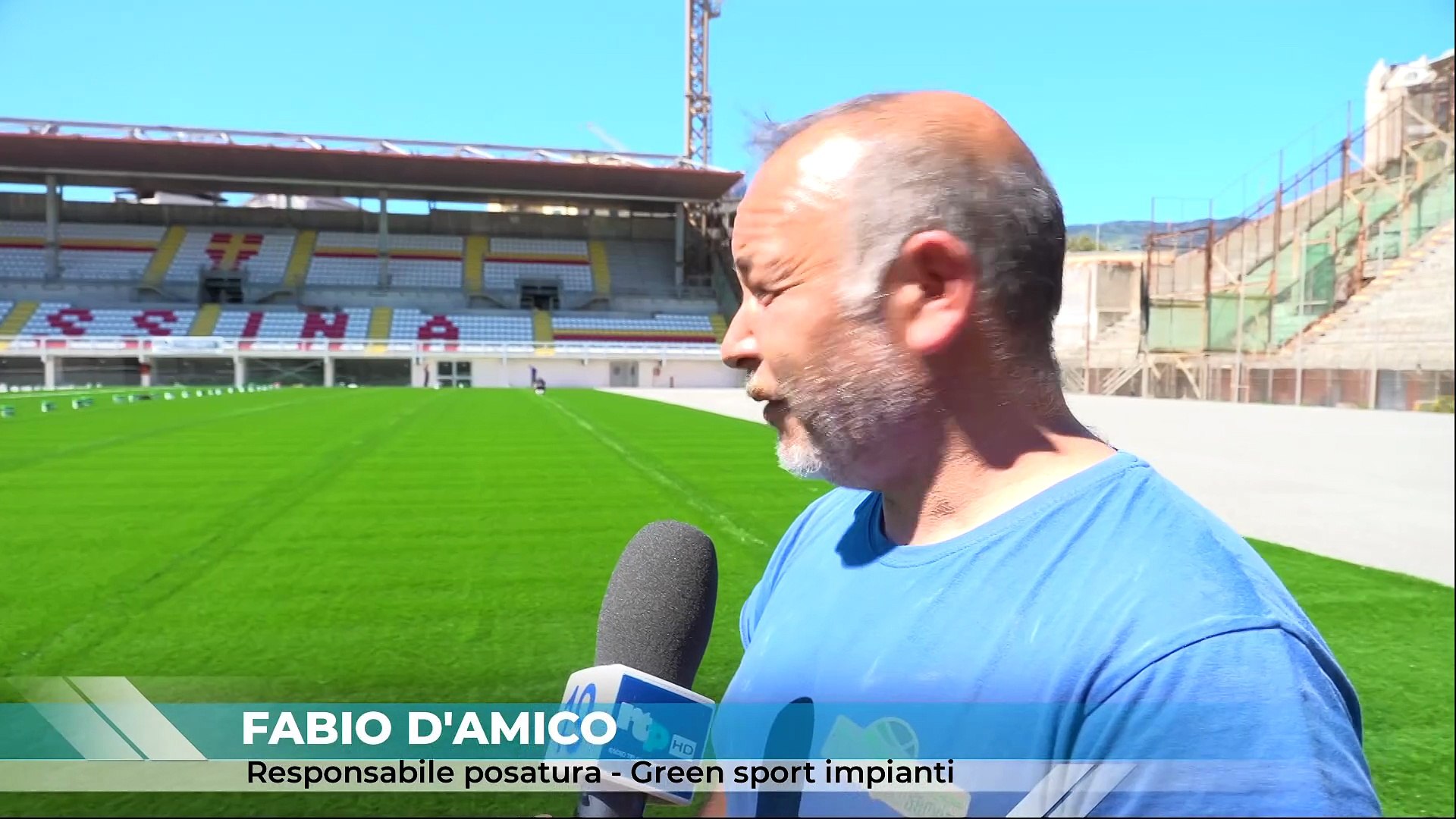 ⁣Stadio Celeste, ecco il nuovo prato