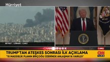 ABD-İran hattında ateşkes ilan edildi: Trump'tan saatler sonra açıklama